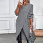 Samantha | Effen kleurige jurk