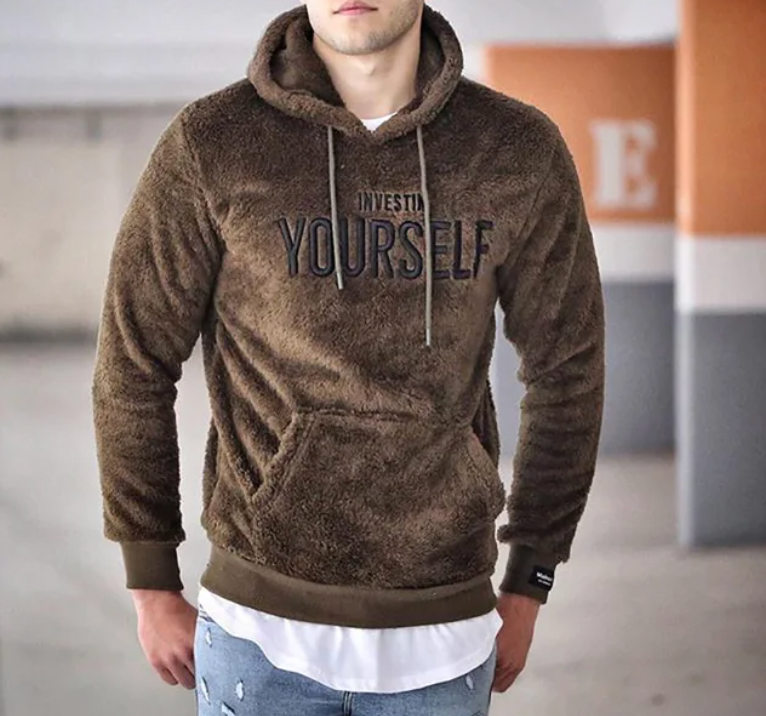 Henric | Knusse Sherpa Hoodie
