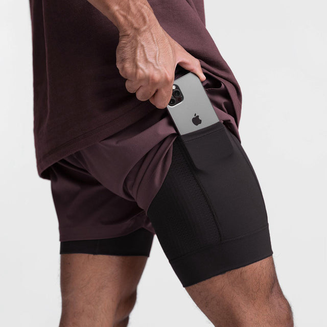 Ademende en comfortabele fitnessshort voor heren
