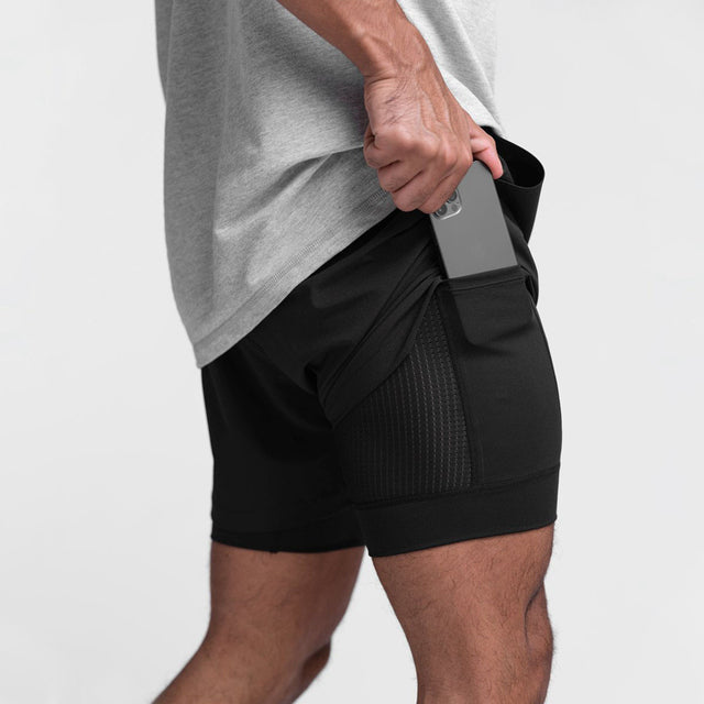 Ademende en comfortabele fitnessshort voor heren