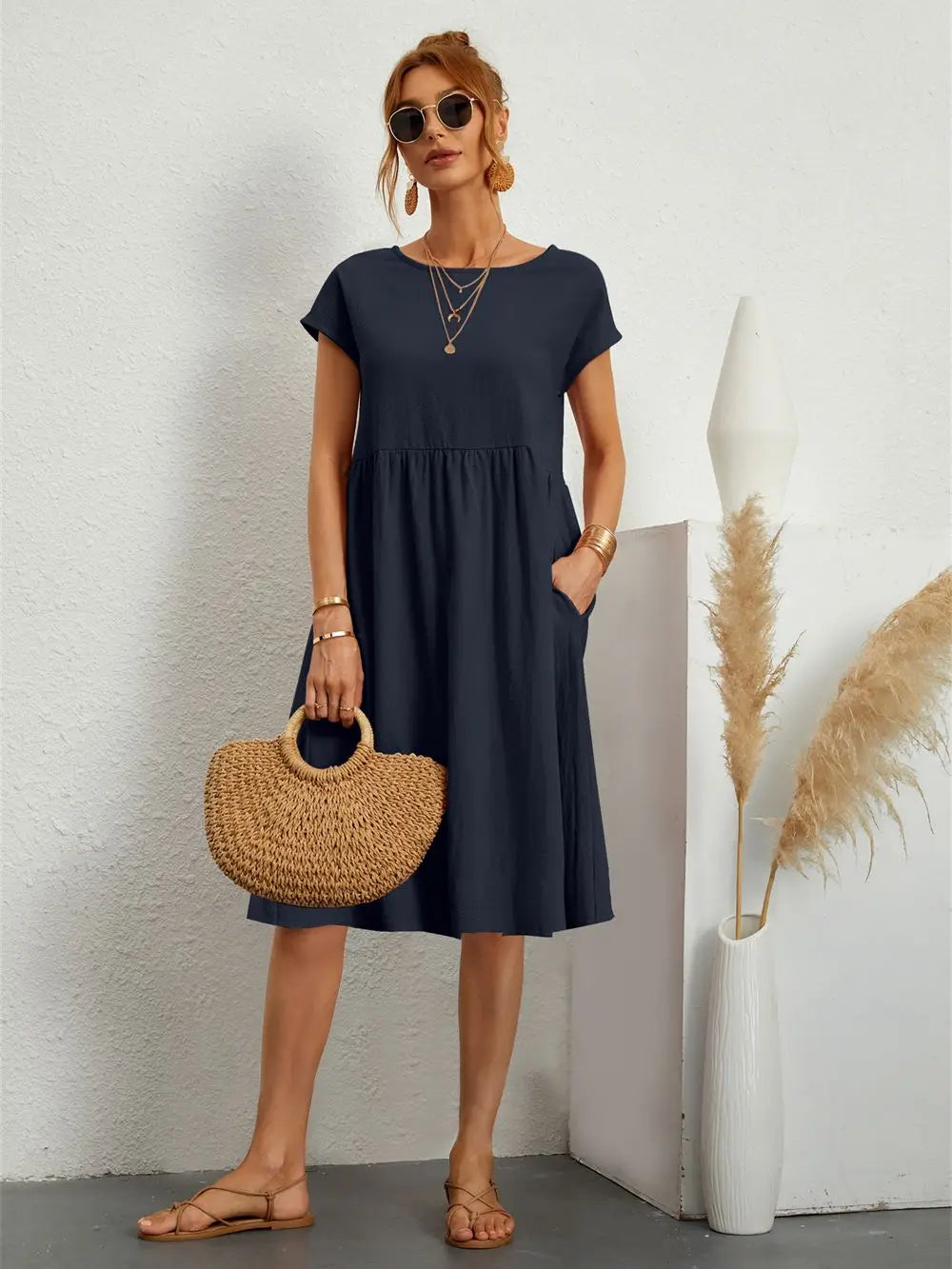 Hermine - casual jurkje in vintage stijl Normale prijs
