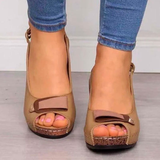 Selene | Orthopedische sandalen met ondersteunend voetbed