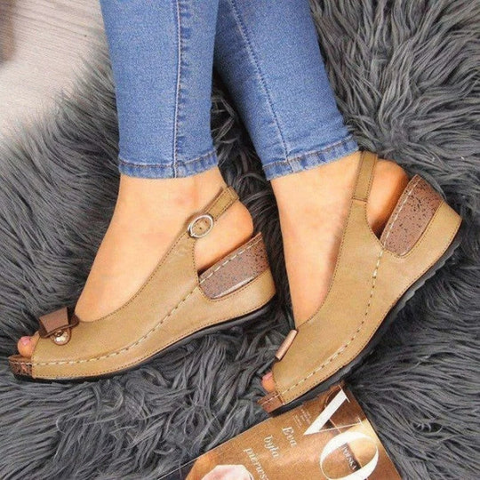 Selene | Orthopedische sandalen met ondersteunend voetbed