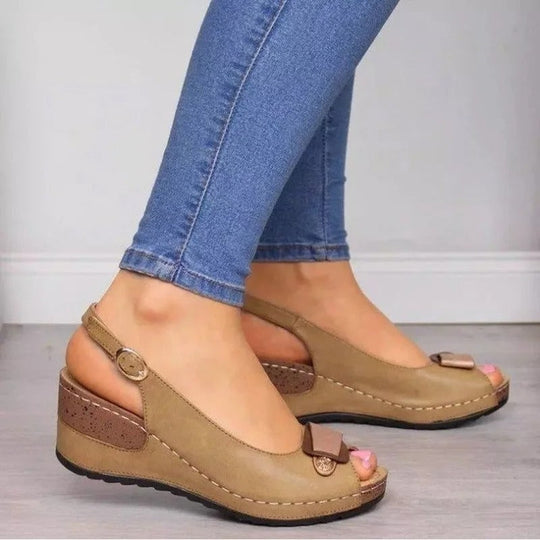 Selene | Orthopedische sandalen met ondersteunend voetbed