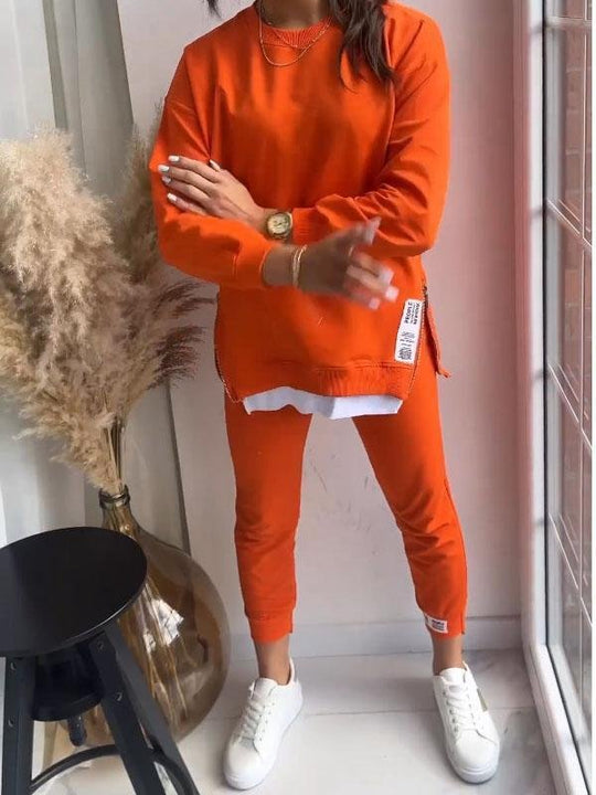 Katja | Trendy sweatshirt en broeken set