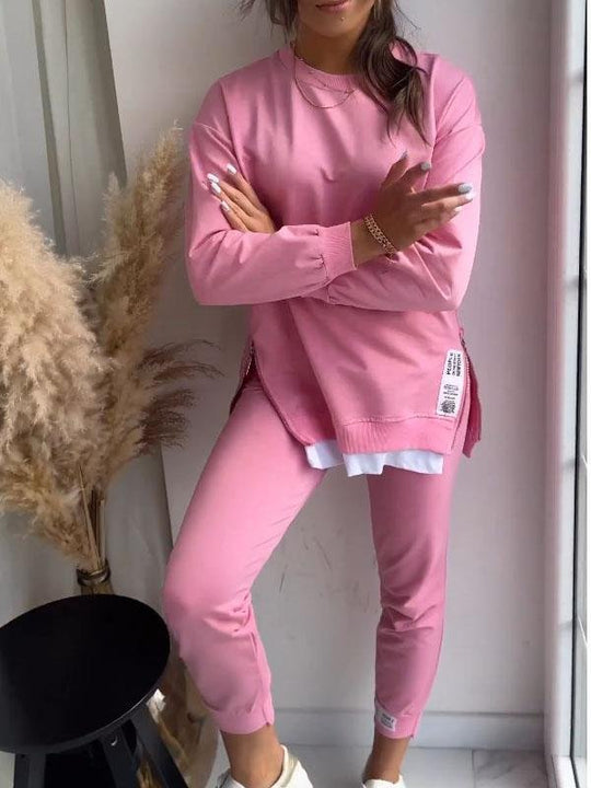 Katja | Trendy sweatshirt en broeken set